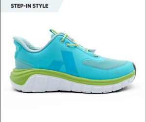 Women's Sport Runner – Elastic Lace Athletic Shoe