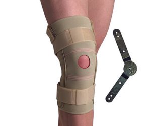 Thermoskin® Hinged Knee Brace ROM – Beige, X-Small to 5X-Large